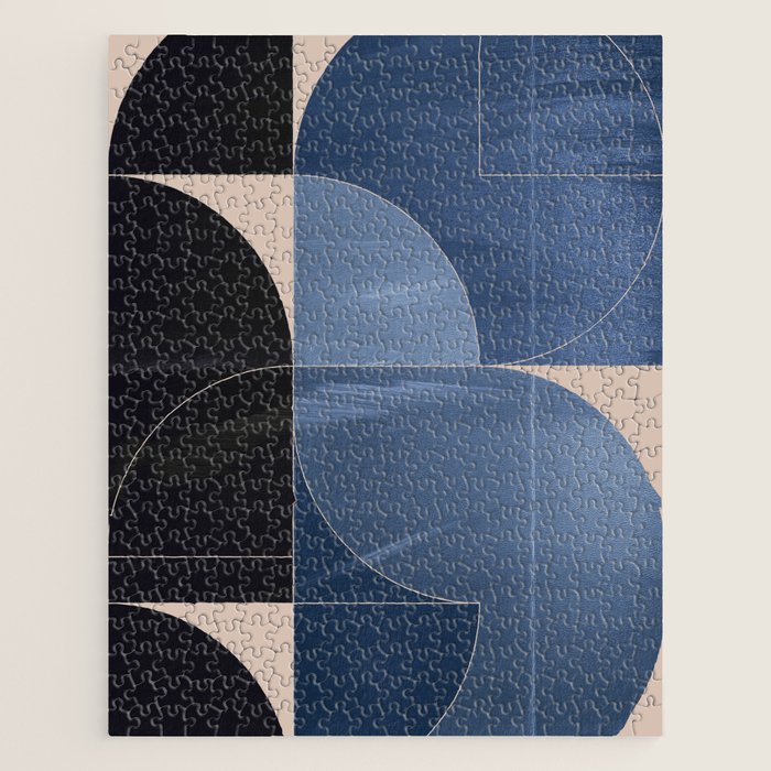 Minimal Geometric Shapes 218 Jigsaw Puzzle Gallery Image 1