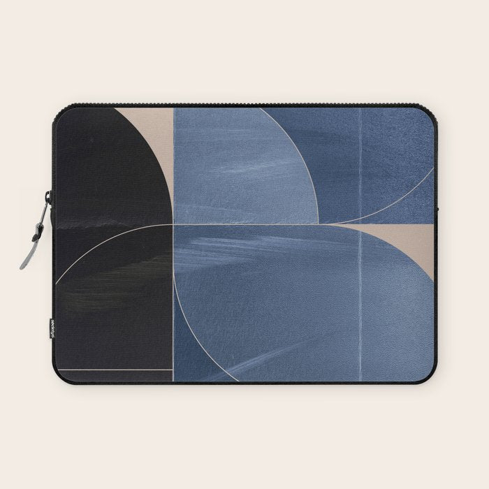 Minimal Geometric Shapes 218 Laptop Sleeve Gallery Image 1
