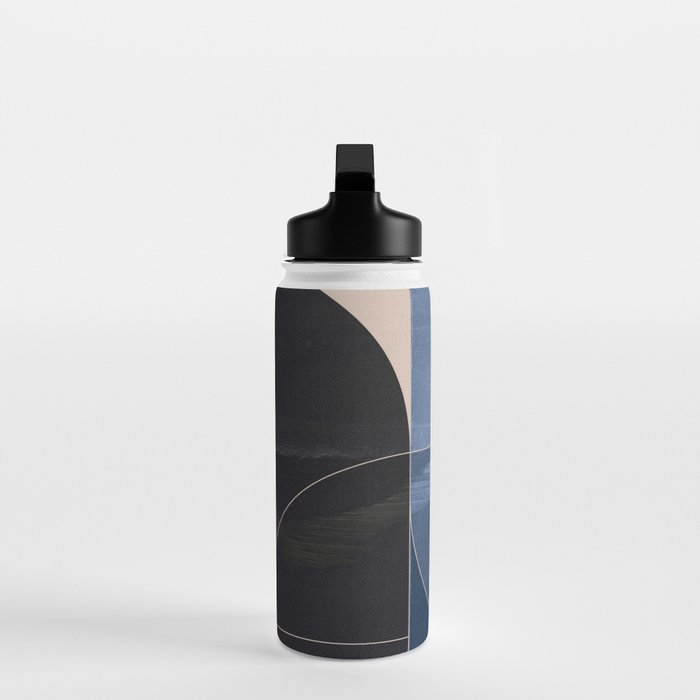 Minimal Geometric Shapes 218 Water Bottle Gallery Image 3