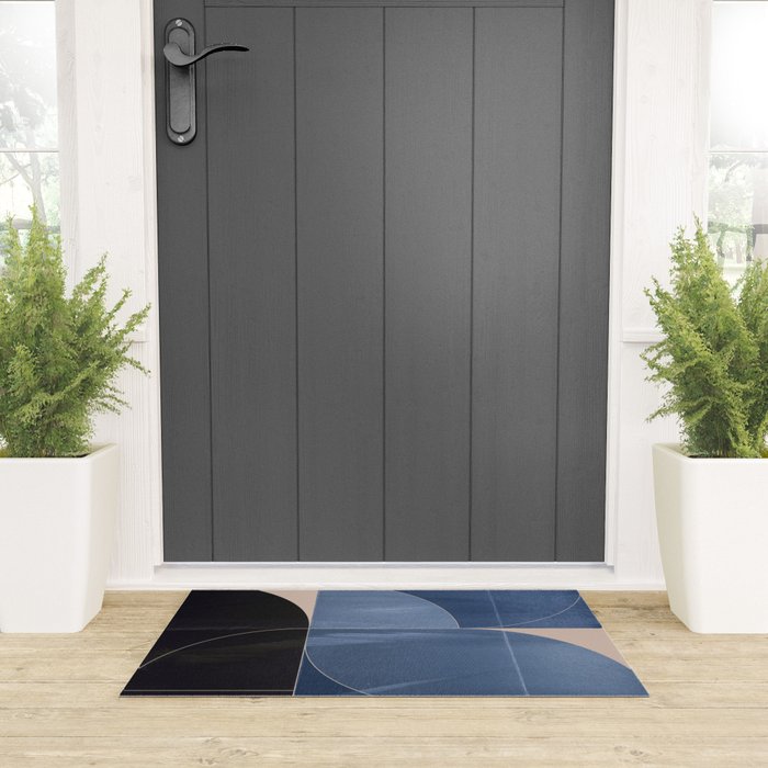 Minimal Geometric Shapes 218 Welcome Mat Gallery Image 3