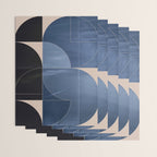 Minimal Geometric Shapes 218 Wrapping Paper Gallery Image 3