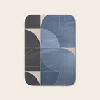 Minimal Geometric Shapes 218 Bath Mat Gallery Image 1