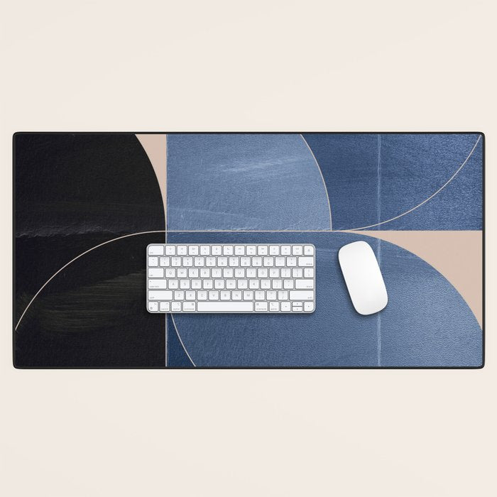 Minimal Geometric Shapes 218 Desk Mat Gallery Image 1