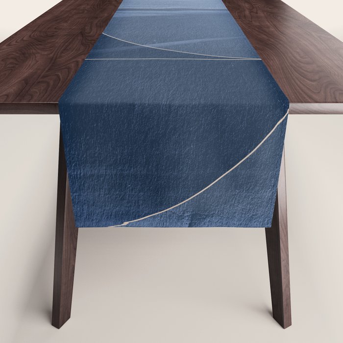 Minimal Geometric Shapes 218 Table Runner Gallery Image 1