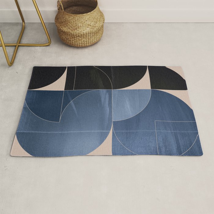Minimal Geometric Shapes 218 Rug Gallery Image 1