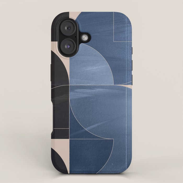 Minimal Geometric Shapes 218 iPhone Case Gallery Image 1