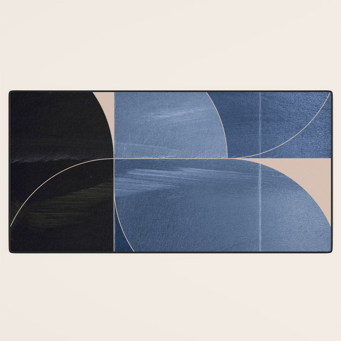 Minimal Geometric Shapes 218 Desk Mat Gallery Image 3