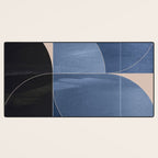Minimal Geometric Shapes 218 Desk Mat Gallery Image 3