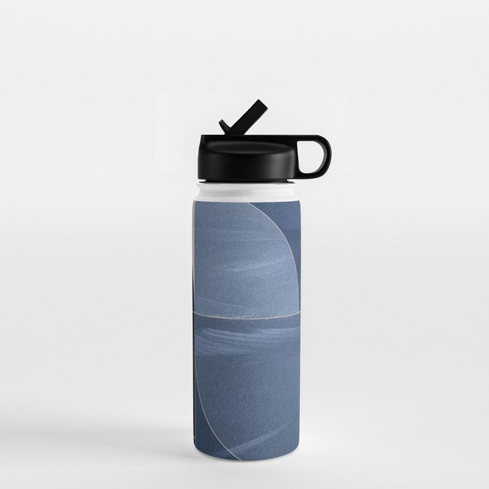 Minimal Geometric Shapes 218 Water Bottle Gallery Image 1