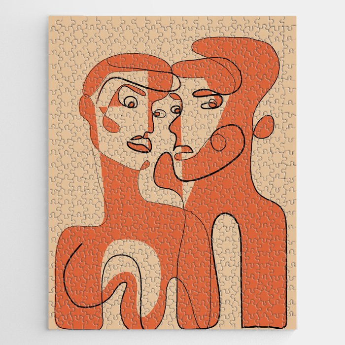 Abstract Faces 12 Jigsaw Puzzle Gallery Image 1