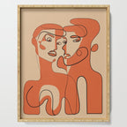 Abstract Faces 12 Serving Tray Gallery Image 1