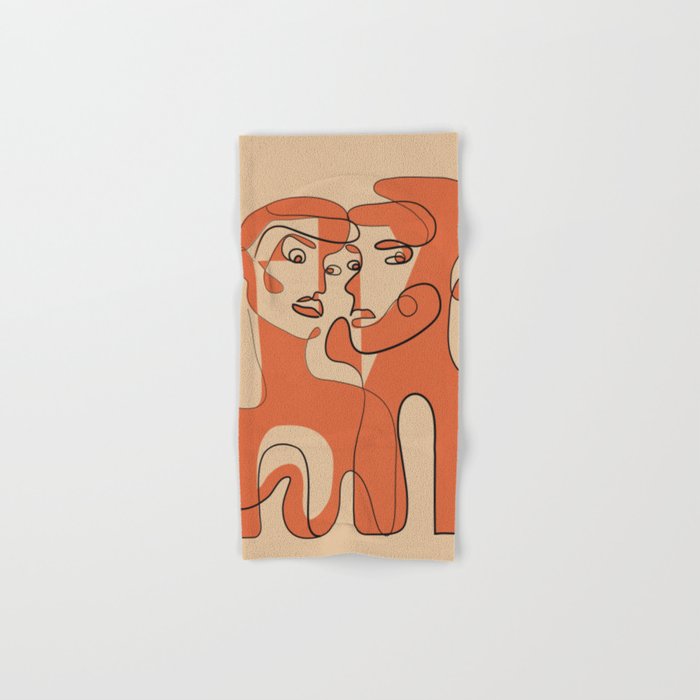 Abstract Faces 12 Bath Towel Gallery Image 1