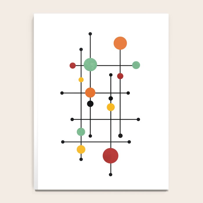 Mid Century Modern 1-4 Notebook Gallery Image 4