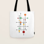 Mid Century Modern 1-4 Tote Bag Gallery Image 1