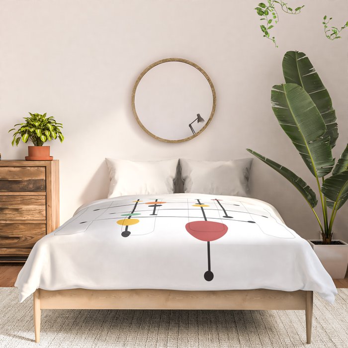 Mid Century Modern 1-4 Comforter Gallery Image 3