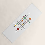 Mid Century Modern 1-4 Yoga Mat Gallery Image 1