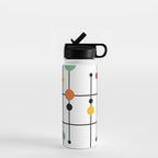 Mid Century Modern 1-4 Water Bottle Gallery Image 1