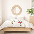 Mid Century Modern 1-4 Duvet Cover Gallery Image 3