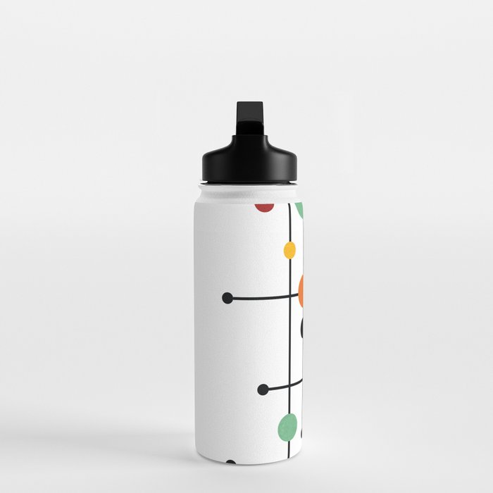 Mid Century Modern 1-4 Water Bottle Gallery Image 3