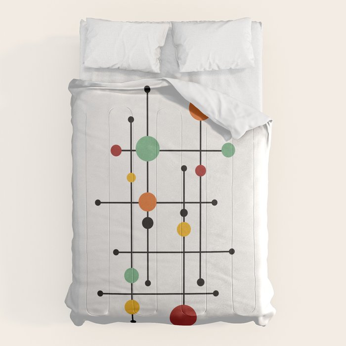 Mid Century Modern 1-4 Comforter Gallery Image 6