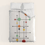 Mid Century Modern 1-4 Comforter Gallery Image 6