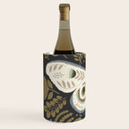 Folk Art Moth - Black Wine Chiller Gallery Image 2
