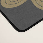 Folk Art Moth - Black Desk Mat Gallery Image 4