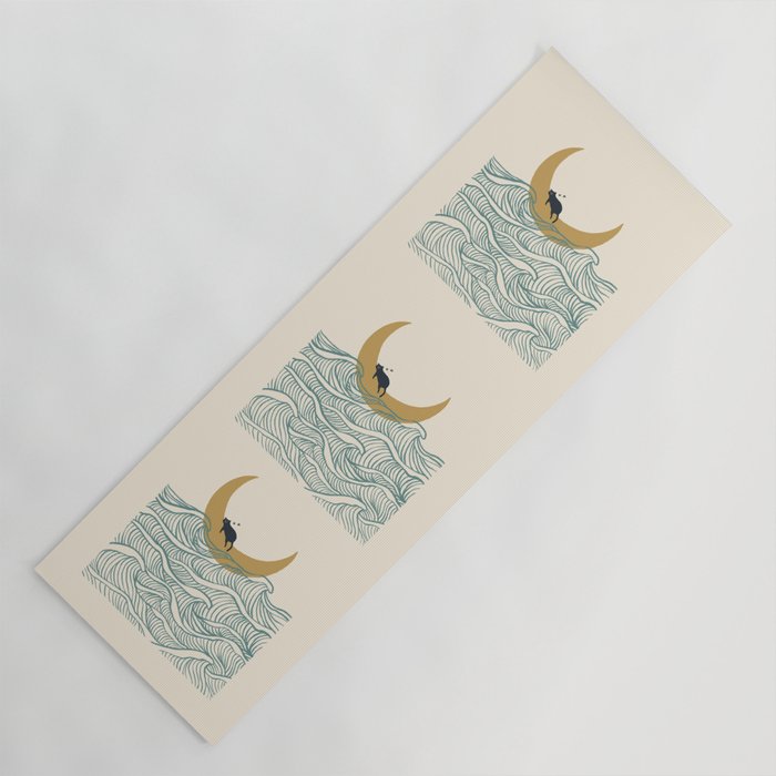 Good Night Meow 1 Yoga Mat Gallery Image 1