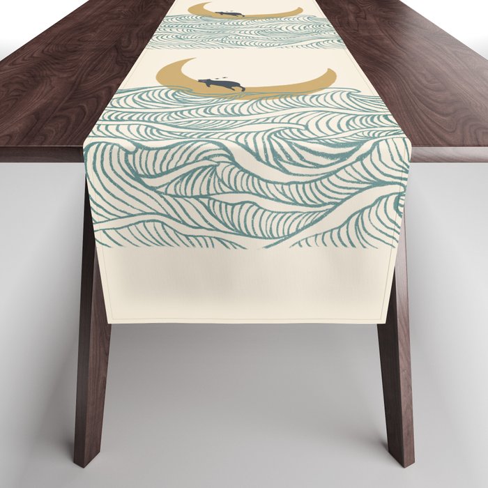 Good Night Meow 1 Table Runner Gallery Image 1