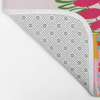 Grow where you are planted - Cowboy boot with Foliage Bath Mat Gallery Image 2