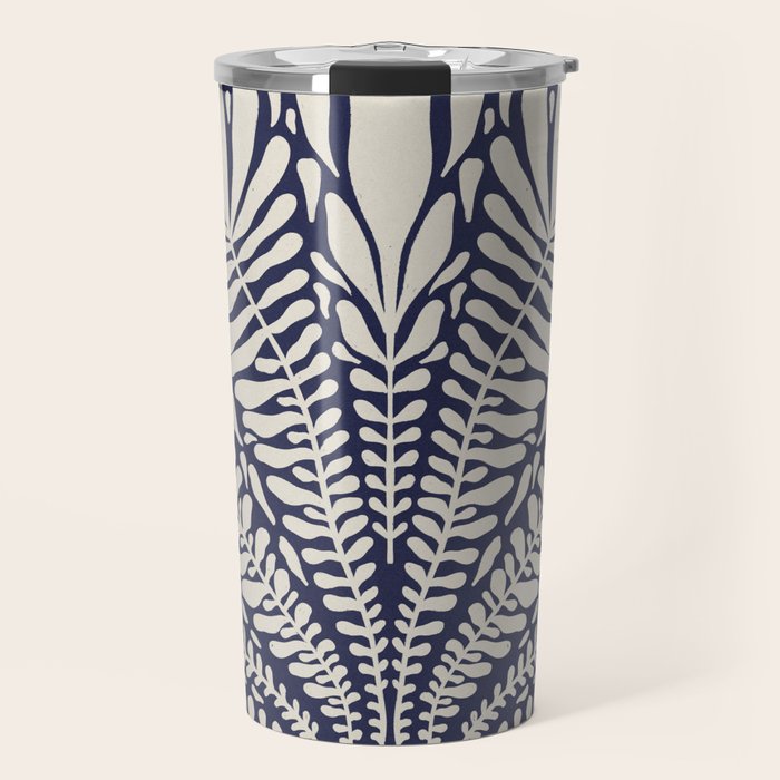 One Hundred-Leaved Plant #12 Travel Mug Gallery Image 1