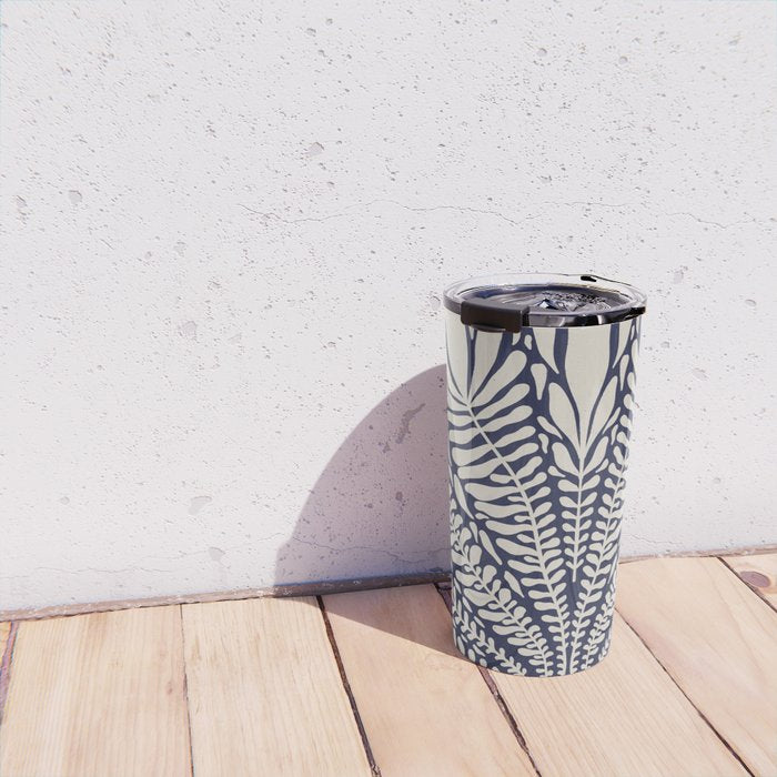 One Hundred-Leaved Plant #12 Travel Mug Gallery Image 4