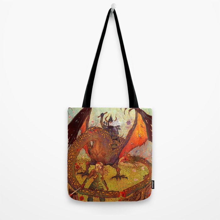 Dragon Slayer Tote Bag Gallery Image 2