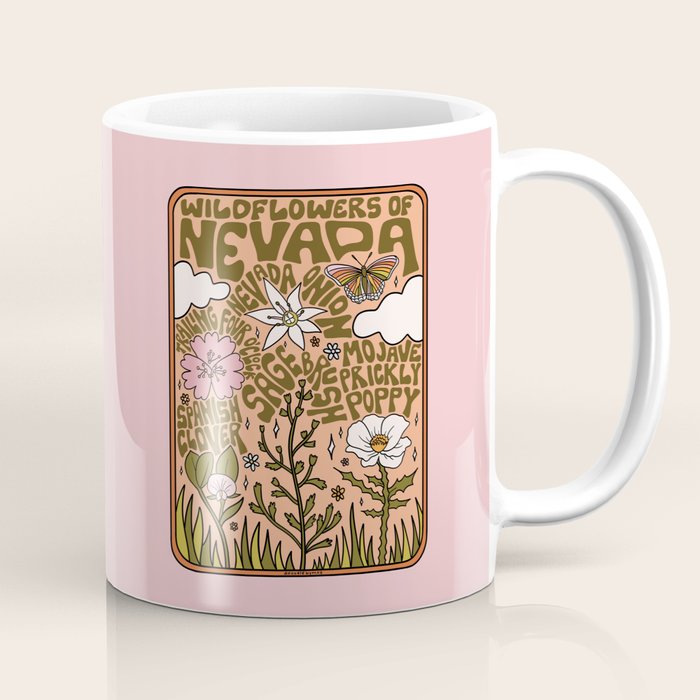 Nevada Wildflowers Coffee Mug Gallery Image 1