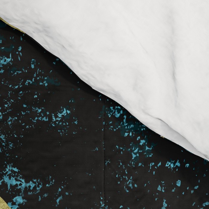 Mountain Adventure Gold Teal  Comforter Gallery Image 4