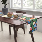 Grandma's Garden Dark Background Table Runner Gallery Image 2