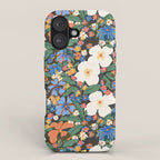 Grandma's Garden Dark Background iPhone Case Gallery Image 1