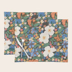 Grandma's Garden Dark Background Placemat Gallery Image 1