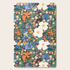 Grandma's Garden Dark Background Cutting Board Gallery Image 1