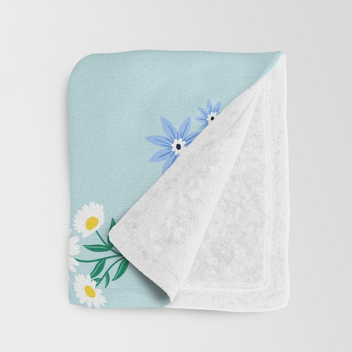 Spring Flowers Throw Blanket Gallery Image 3