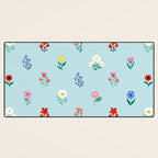 Spring Flowers Desk Mat Gallery Image 3