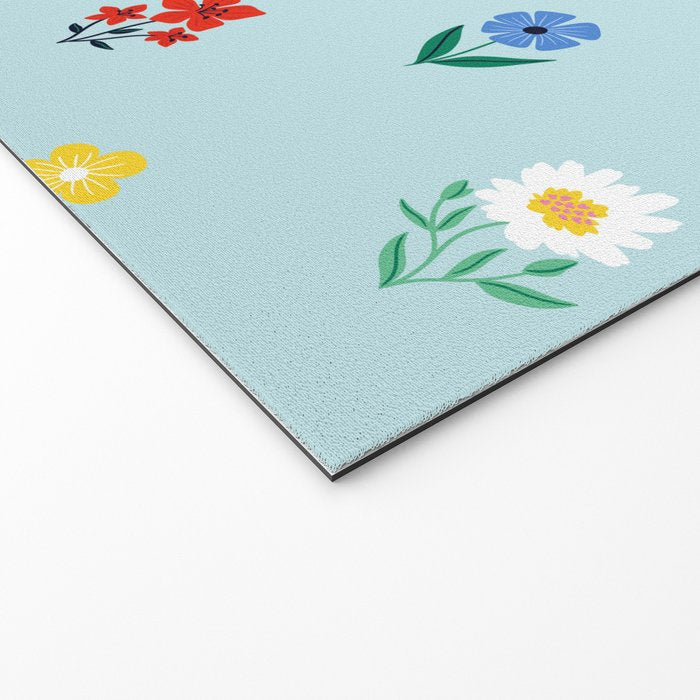 Spring Flowers Welcome Mat Gallery Image 2