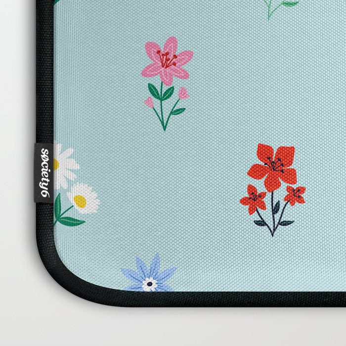 Spring Flowers Laptop Sleeve Gallery Image 3