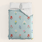 Spring Flowers Comforter Gallery Image 6