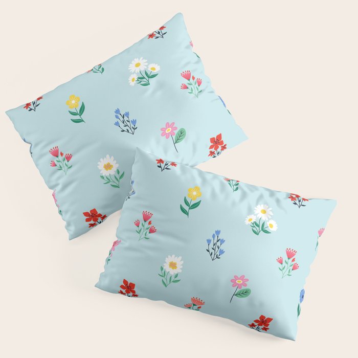 Spring Flowers Pillow Sham Gallery Image 3