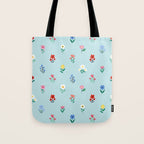 Spring Flowers Tote Bag Gallery Image 1