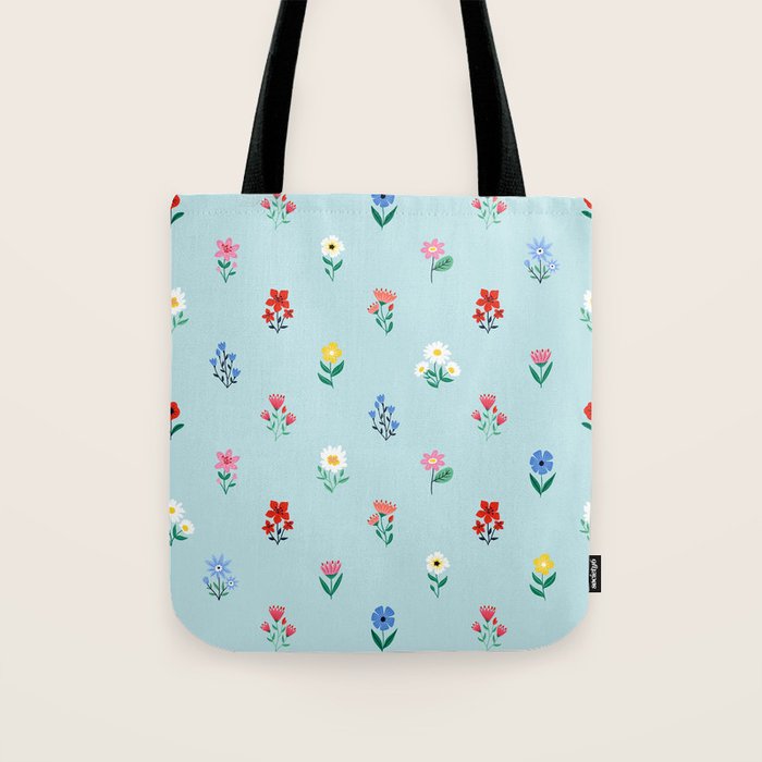 Spring Flowers Tote Bag Gallery Image 1