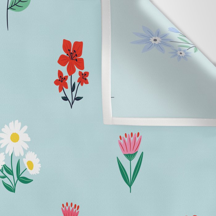 Spring Flowers Wall Tapestry Gallery Image 3