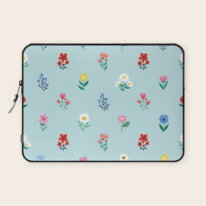 Spring Flowers Laptop Sleeve Gallery Image 1