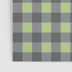 Small Blocks - Spring Green and Grays Poster Gallery Image 3